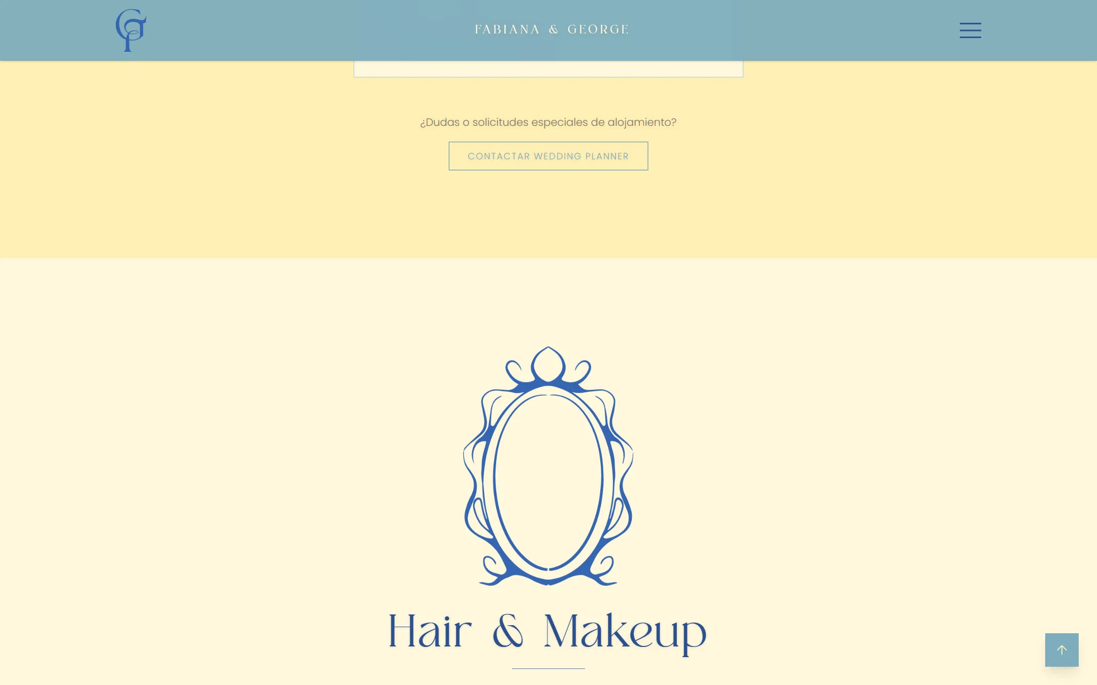 Peinado y maquillaje — boda de Fabiana & George